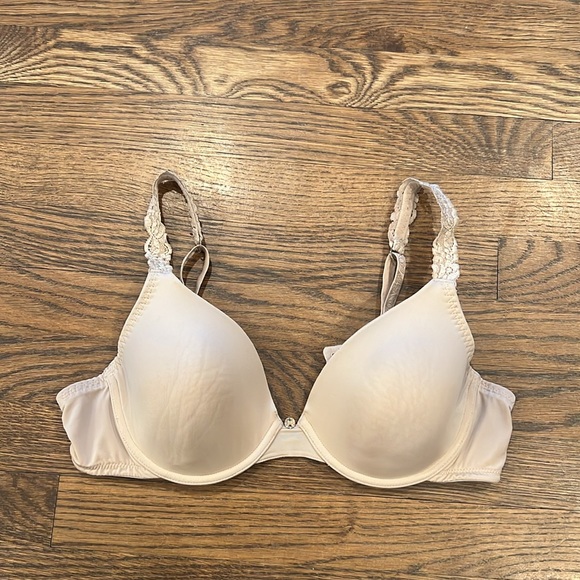 Natori pure lux T-shirt underwire bra nude - Picture 2 of 14